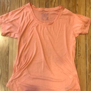 Patagonia Women's Capilene Cool Trail Shirt Red M - Mellow Melon